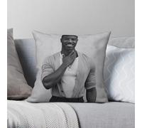 Michael B Jordan Federa quadrata Poliestere Lino Velluto Stampato Zip Decor Federa Cuscino Letto All'ingrosso