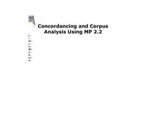 Michael Barlow Concordancing and Corpus Analysis Using MP2.2 (Tascabile)