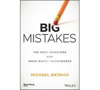 Michael Batnick Big Mistakes (Copertina rigida) Bloomberg