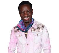 Michael Blackson (Gold Trainers) Half Body Buddy Cutout