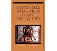 Michael Bland Simmons Universal Salvation in Late Antiquity (Copertina rigida)