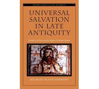 Michael Bland Simmons Universal Salvation in Late Antiquity (Copertina rigida)