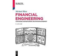 Michael Bloss Financial Engineering (Copertina rigida) de Gruyter Studium