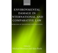 Michael Bowman Environmental Damage in International and Comp (Copertina rigida)