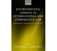 Michael Bowman Environmental Damage in International and Comp (Copertina rigida)