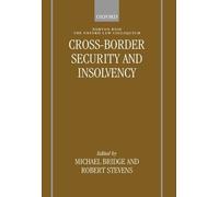 Michael Bridge Robert Stev Cross-border Security and Insolve (Copertina rigida)
