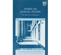 Michael Buenger Paul J. De Muniz American Judicial Power (Tascabile)