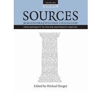 Michael Burger Sources for the History of Western Civilization, Volu (Tascabile)