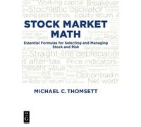 Michael C. Thomsett Stock Market Math (Tascabile)