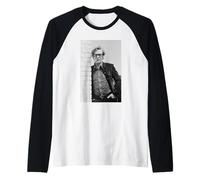 Michael Caine Lavoro Italiano L'attore Cavaliere Oscuro 1971 Maglia con Maniche Raglan