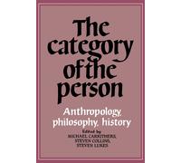 Michael Carrithers The Category of the Person (Tascabile)