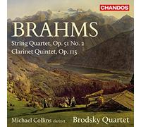 Johannes Brahms – Quartetto d'archi Op.51 n.2 / Quintetto per clarinetto Op. – CD – NAXOS