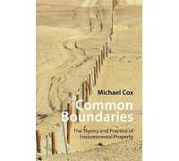 Michael Cox Common Boundaries (Copertina rigida)