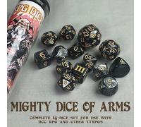 LIbri UK/US Michael Curtis - Dcc Dice - Mighty Dice Of Arms