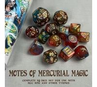 Michael Curtis Dungeon Crawl Classics Dice Motes of Mercurial Magic (Tascabile)