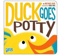 ,Michael Dahl Hello Genius Duck Goes Potty (Libro di cartone)