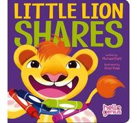 Michael Dahl Little Lion Shares (Libro di cartone) Hello Genius
