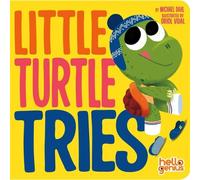 Michael Dahl Little Turtle Tries (Libro di cartone) Hello Genius