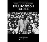Michael Daugherty Paul Robeson Told Me (Mixed Media Product)