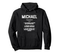 Michael Definition Funny Talented Great Mike Cosplay Michael Felpa con Cappuccio
