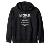 Michael Definition Funny Talented Great Mike Cosplay Michael Felpa con Cappuccio