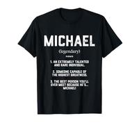 Michael Definition Funny Talented Great Mike Cosplay Michael Maglietta