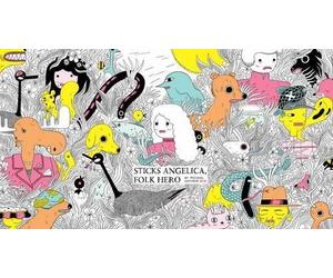 Michael DeForge Sticks Angelica, Folk Hero (Copertina rigida)