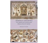 Michael E Stone Armenian Apocrypha (Copertina rigida)
