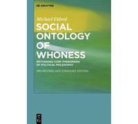 Michael Eldred Social Ontology of Whoness (Copertina rigida)