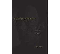 Michael Eskin Poetic Affairs (Copertina rigida) Verbal Art: Studies in Poetics