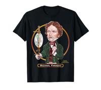 Michael Faraday, elettromagnetismo scopritore Inglese Maglietta