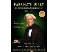 Michael Faraday Faraday's Diary of Experimental Investigation - 2nd (Tascabile)