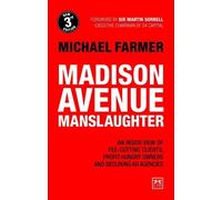 Michael Farmer Madison Avenue Manslaughter (Tascabile)