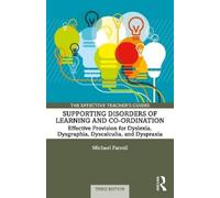 Michael Farrell Supporting Disorders of Learning and Co-ordination (Tascabile)