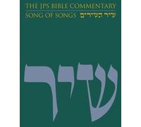 Michael Fishbane The JPS Bible Commentary: Song of Songs (Copertina rigida)