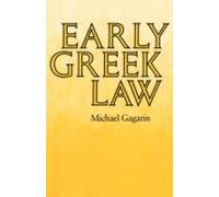 Michael Gagarin Early Greek Law (Tascabile)
