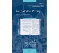 Michaël Green Early Modern Privacy (Copertina rigida) Intersections
