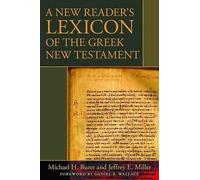 Michael H Burer Jeffr A New Reader's Lexicon of the Greek Ne (Copertina rigida)