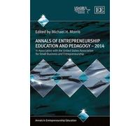 Michael H. Morr Annals of Entrepreneurship Education and Peda (Copertina rigida)