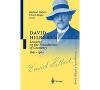 Michael Hallett David Hilbert’s Lectures on the Foundations o (Copertina rigida)