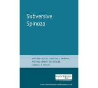 Michael Hardt Subversive Spinoza (Tascabile) Angelaki Humanities