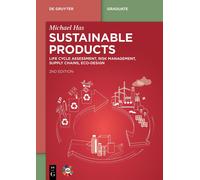 Michael Has Sustainable Products (Tascabile) De Gruyter Textbook