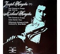 Michael Haydn , Joseph Haydn , Janos Sandor , Gyori Filharmonikus Zenekar , Kovács Lóránt - Flute Concerto In D Major - Hungaroton - LPX 11530