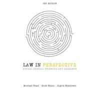 Michael Head Scott Mann Ingrid Matthews Law in Perspective (Tascabile)