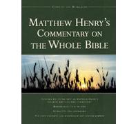 Michael Henry Matthew Henry's Commentary on the Whole Bible (Copertina rigida)