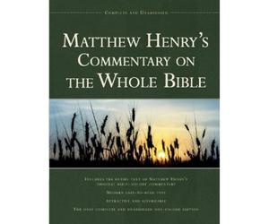 Michael Henry Matthew Henry's Commentary on the Whole Bible (Copertina rigida)
