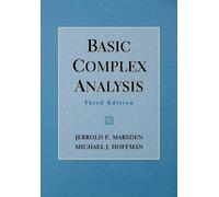 Michael Hoffman Jerrold Marsden Basic Complex Analysis (Tascabile)