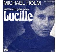Michael Holm - Holm, Michael / Mußt du jetzt grade gehen Lucille / Bring mich heim, weite Straße / Bildhülle / ariola 11 333 AT / 11333 / Deutsche Pressung / 7 Zoll Vinyl Single-Schallplatte SP / aus der LP Poet der Strasse /