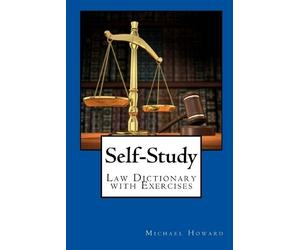 Michael Howard Self-Study UK Law Dictionary and Legal Letter Writing (Tascabile)
