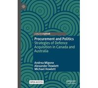 Michael Howlett Andrea Migone Alexander H Procurement and Po (Copertina rigida)